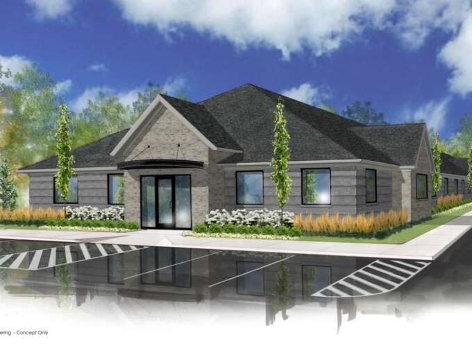 Exterior rendering of Troy law office location